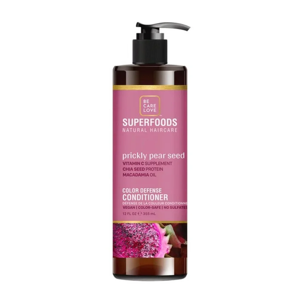Be Care Love SuperFoods Prickly Pear Seed Color Defense Conditioner, 12 Oz - Picture 1 of 1